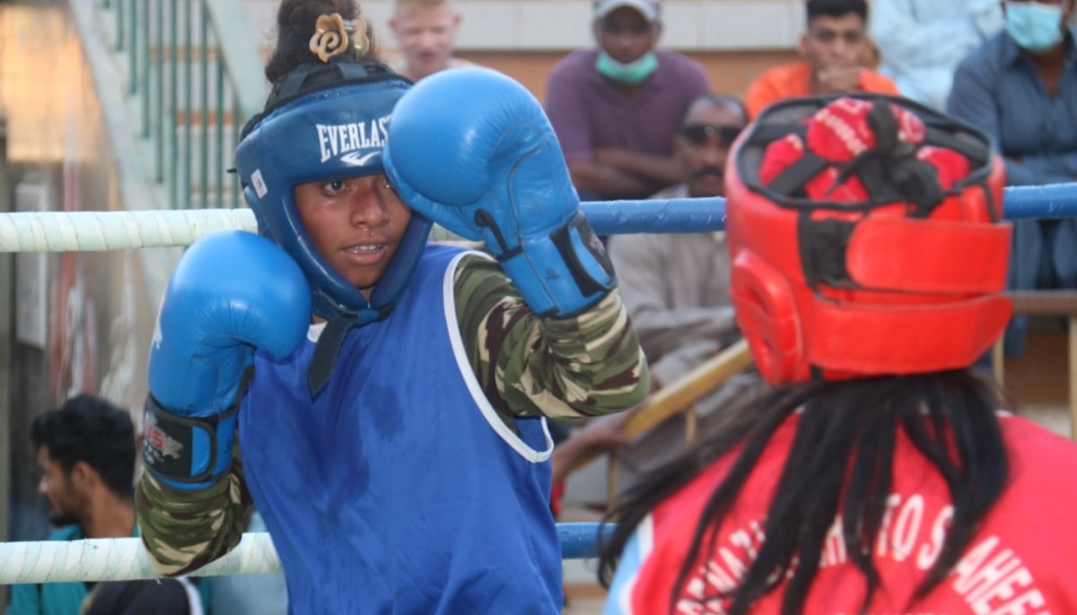Twoday Women Boxing Championship underway in Karachi Trending geosuper.tv