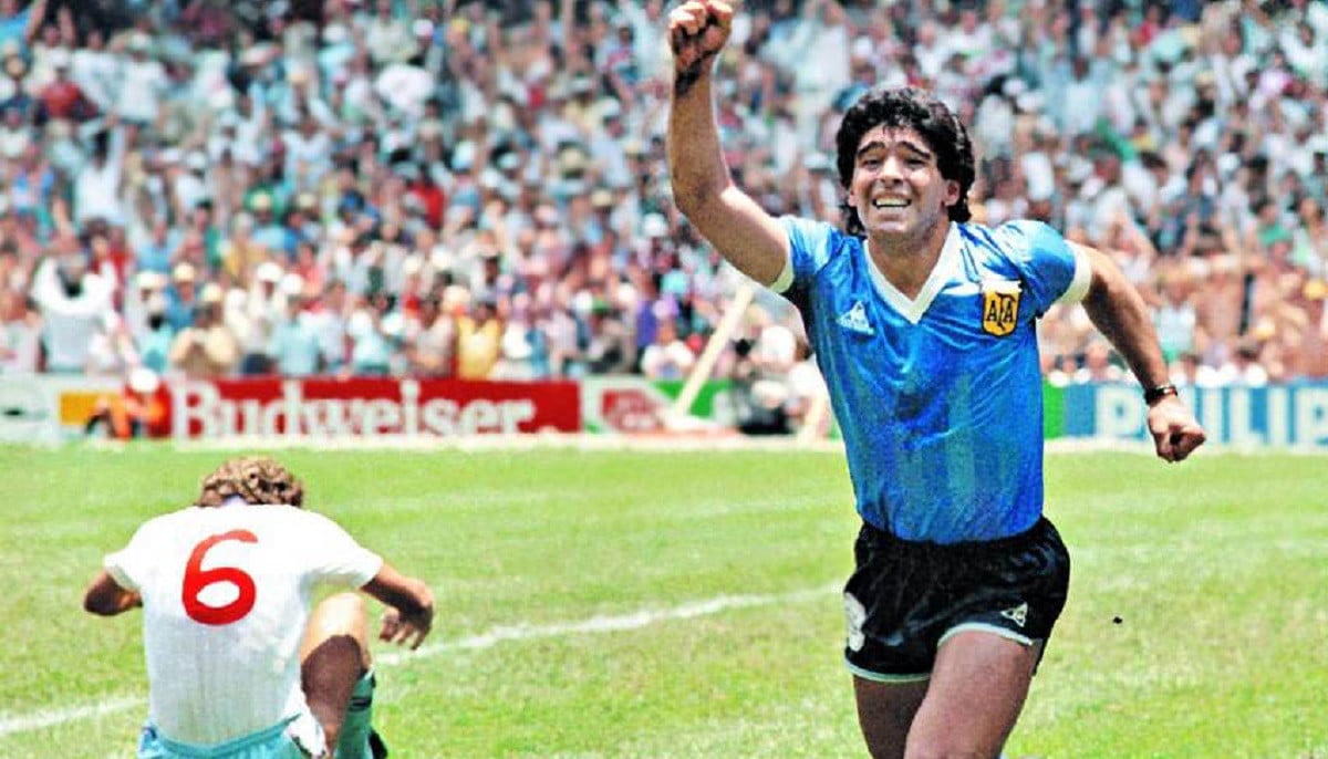 Watch Diego Maradona's Goal of the Century from 1986 World Cup