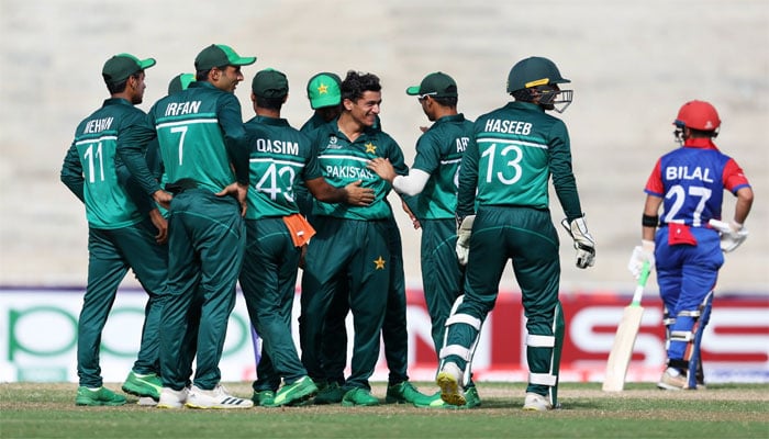 U-19 World Cup: Pakistan secure quarter-final berth after beating  Afghanistan by 24 runs - geosuper.tv