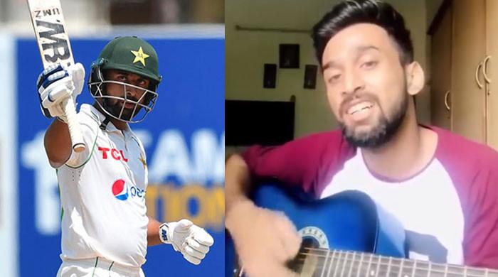 Rejoice Abdullah Shafique's soulful voice after his scintillating match-winning knock - Vimarsana News