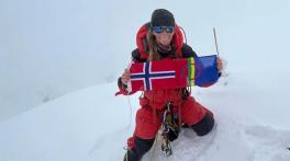 Norwegian mountaineer on verge of becoming fastest to ascent all 14 8-thousanders