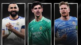 Benzema, De Bruyne, and Courtois nominated for UEFA Player of the Year award 
