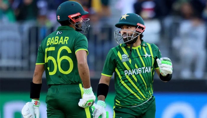 Babar, Rizwan break record during semi-final against New Zealand