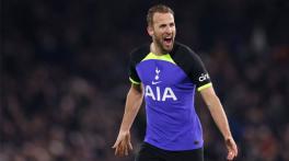 Kane sinks Fulham to become Spurs' joint record scorer