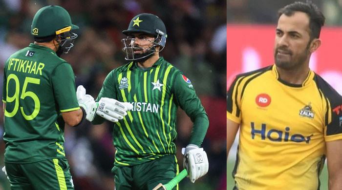 Shadab posts hilarious tweet after Iftikhar stuns Wahab - Vimarsana News