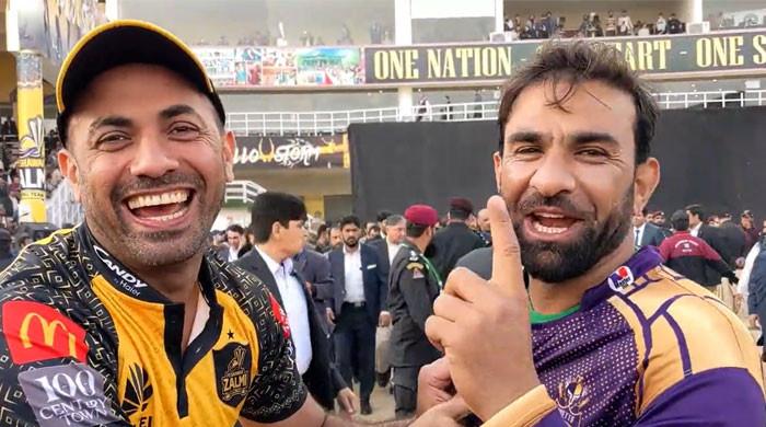 WATCH: Wahab, Iftikhar engage in banter after exhibition match - Vimarsana News