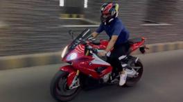 Video of Babar Azam riding heavy bike goes viral 
