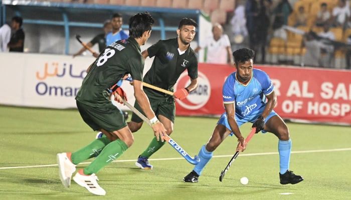 Pakistan: Junior Asia Cup: Pakistan edge closer to World Cup with India draw 1 24891 682379 updates - Pakistan: Junior Asia Cup: Pakistan edge closer to World Cup with India draw - Pakistan edged closer to this year’s Junior Hockey World Cup after a 1-1 draw against India during the ongoing Asia Cup in Oman on Saturday.