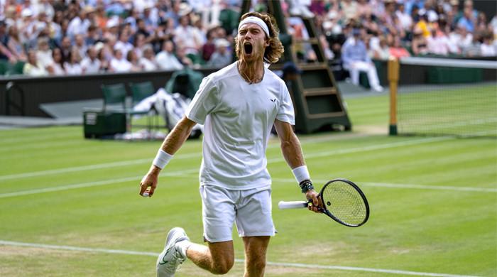 WATCH: Andrey Rublev plays one of the best shots of Wimbledon 2023 - Vimarsana News