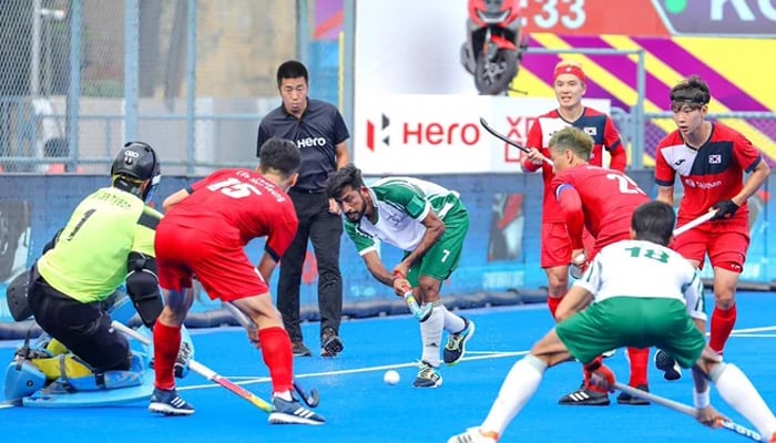 Pakistan: Asian Champions Trophy: Pakistan-Korea match ends in a draw 1 26644 4869251 updates - Pakistan: Asian Champions Trophy: Pakistan-Korea match ends in a draw - Pakistan remained winless in the ongoing Asian Hockey Champions Trophy in Chennai, India, after playing out a 1-1 draw against defending champions Korea on Friday.