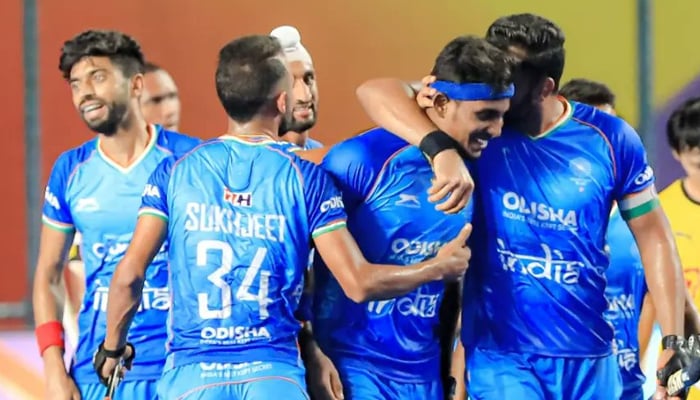 Pakistan: Asian Hockey Champions Trophy: Points table after India down Malaysia 1 26707 6039112 updates - Pakistan: Asian Hockey Champions Trophy: Points table after India down Malaysia - India battered Malaysia 5-0 in the ongoing Asian Champions Trophy and jumped to the first position in the points table in Chennai, India, on Sunday.