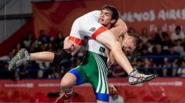 Pakistani wrestlers bowed out early in World Wrestling Championship