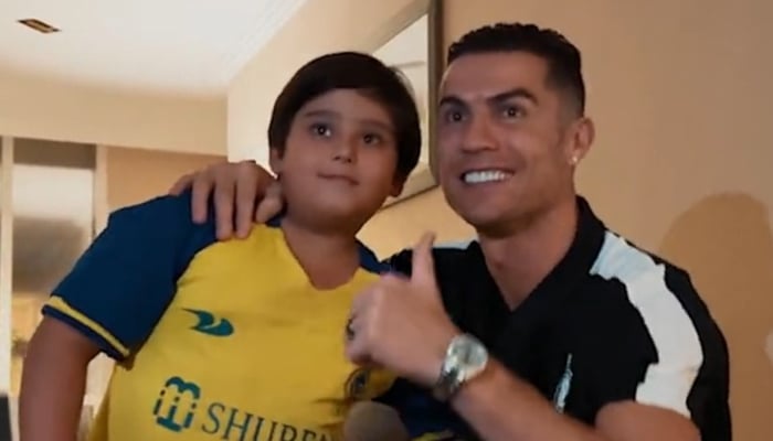 WATCH: Cristiano Ronaldo makes young fan's day ahead of Al-Nassr's AFC Champions  League clash with Persepolis