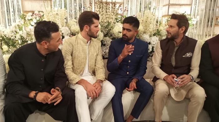 Babar Azam attends Shaheen Afridi's wedding in Karachi - Vimarsana News