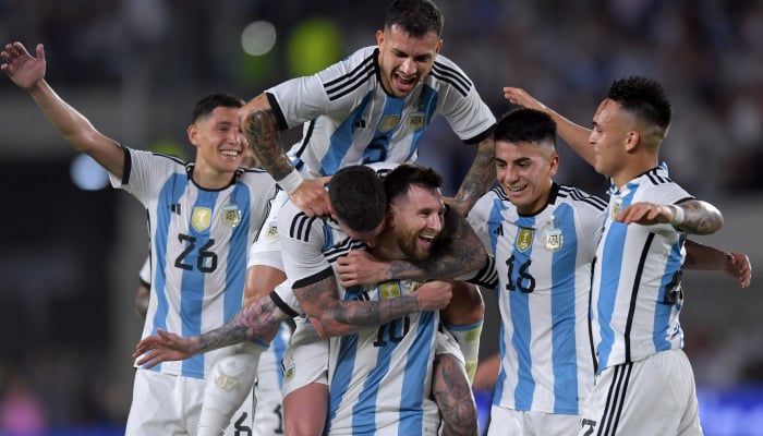 Argentina tops FIFA Men's World Ranking