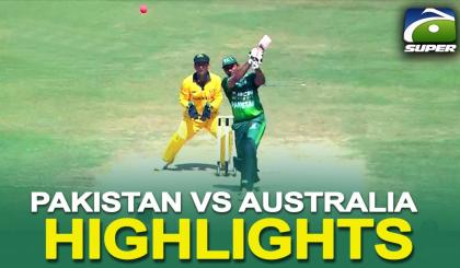 Over 40s Cricket Global Cup in Karachi | Pakistan vs Australia | Abdul Razzaq | Complete Highlights