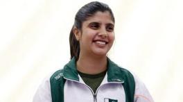 Pakistan shooter Kishmala Talat qualifies for Paris Olympics 