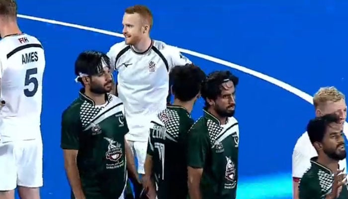 Pakistan: Pakistan suffer heavy defeat in first game of Paris Olympics Qualifiers 1 32217 8412145 updates - Pakistan: Pakistan suffer heavy defeat in first game of Paris Olympics Qualifiers - Pakistan Men's Hockey Team endured a significant setback in their inaugural match of the Paris Olympics Qualifiers against Great Britain, succumbing to a resounding 6-1 defeat in Muscat, Oman.