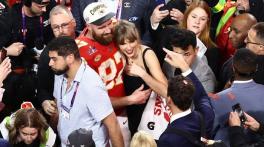 Super Bowl 2024: Taylor Swift showers love on boyfriend Travis Kelce after NFL win