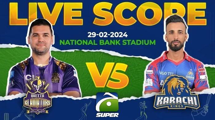 Karachi Kings vs Quetta Gladiators live score, PSL 9 - Cricket Leagues