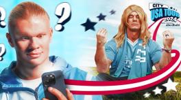 WATCH: John Cena dresses up like Erling Haaland as Man City announce USA Tour 2024
