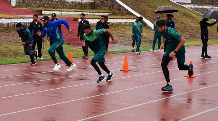 WATCH: Pakistan team takes part in fitness camp at Kakul 