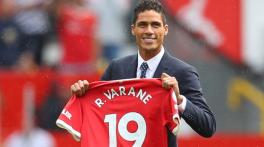 Raphael Varane says goodbye to Manchester United 