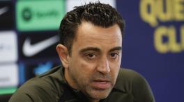 FC Barcelona coach Xavi reacts to sacking rumours