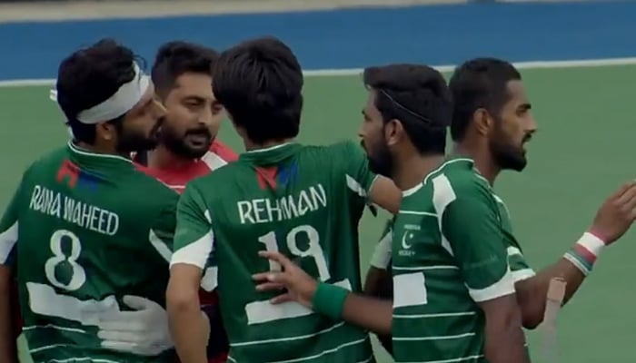 Pakistan: FIH Nations Cup: Pakistan make stunning comeback to salvage draw against Malaysia 1 36590 7694211 updates - Pakistan: FIH Nations Cup: Pakistan make stunning comeback to salvage draw against Malaysia - Pakistan made a stunning comeback to draw their opening match of the FIH Nations Cup against Malaysia in Gniezno, Poland.