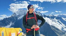 Pakistan's mountaineer Anum Uzair summits Broad Peak