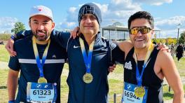 Pakistani runners finish Berlin Marathon 2024 in style
