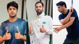 Pakistan crush Italy 3-0 in World Squash Championship