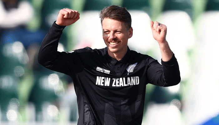 Michael Bracewell sets major Champions Trophy record for New Zealand