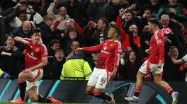 Maguire leads Manchester United’s extra-time win over Lyon