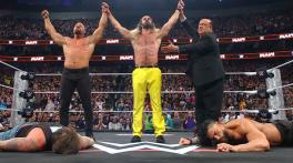 Bron Breakker joins Seth Rollins and Paul Heyman to destroy CM Punk, Roman Reigns