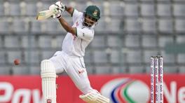 Najmul Hossain Shanto leads Bangladesh’s recovery on rain-hit day