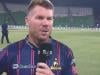 David Warner laments lack of intent after narrow defeat to Quetta Gladiators