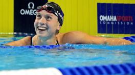 Swimming icon Ledecky breaks her own record in stunning comeback