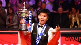 Zhao Xintong becomes first Chinese to win World Snooker Championship