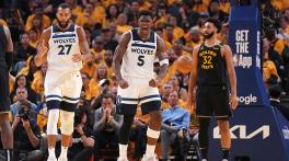 NBA Playoffs: Timberwolves tame Warriors with Randle-Edwards heroics