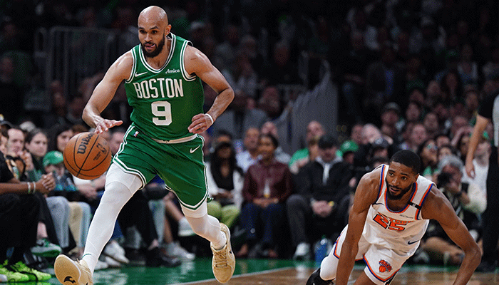 NBA 2025 Boston Celtics crush New York Knicks to reduce series deficit Basketball New York 2025