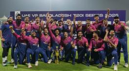 Haider, Sharafu power UAE to historic series victory over Bangladesh