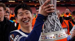 Son Heung-min calls himself 'legend' after Spurs win Europa League