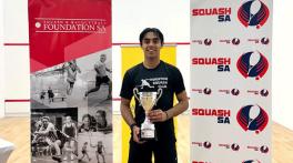 Pakistan's Ashab Irfan clinches South Australian Open Squash title