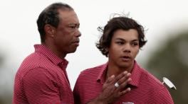 Charlie Woods wins his first American Junior Golf Association title