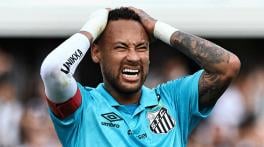  Neymar Jr out of Santos squad after testing positive for COVID-19