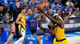 NBA Finals: Shai Gilgeous-Alexander helps Thunder past Pacers to level series