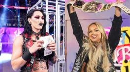 Rhea Ripley reacts to Liv Morgan’s injury