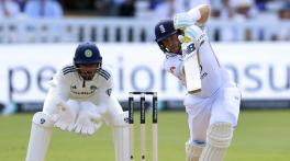 Joe Root on 99 not out as England steady against India