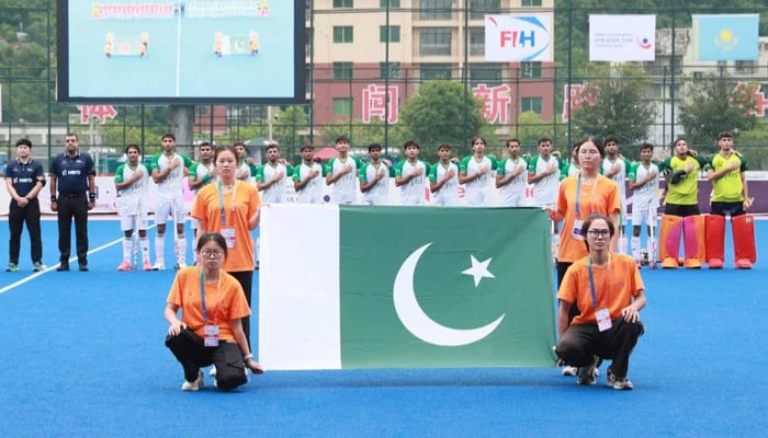 Pakistan: Pakistan beat Malaysia to reach Men's U18 Asia Cup 2025 final 1 46320 9452020 updates - Pakistan: Pakistan beat Malaysia to reach Men's U18 Asia Cup 2025 final - DAZHOU: Pakistan continued their impressive run in the Men’s U18 Asia Cup 2025, securing a nail-biting 4-3 victory over Malaysia in a dramatic semifinal decided by a penalty shootout at the National Hockey Training Centre on Friday.
